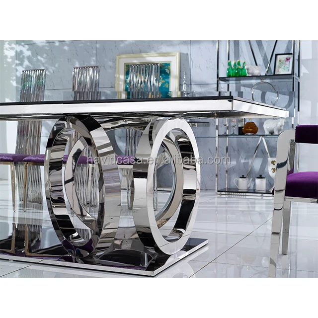 
Big size 12 seater luxury royal style dining table and chairs set 