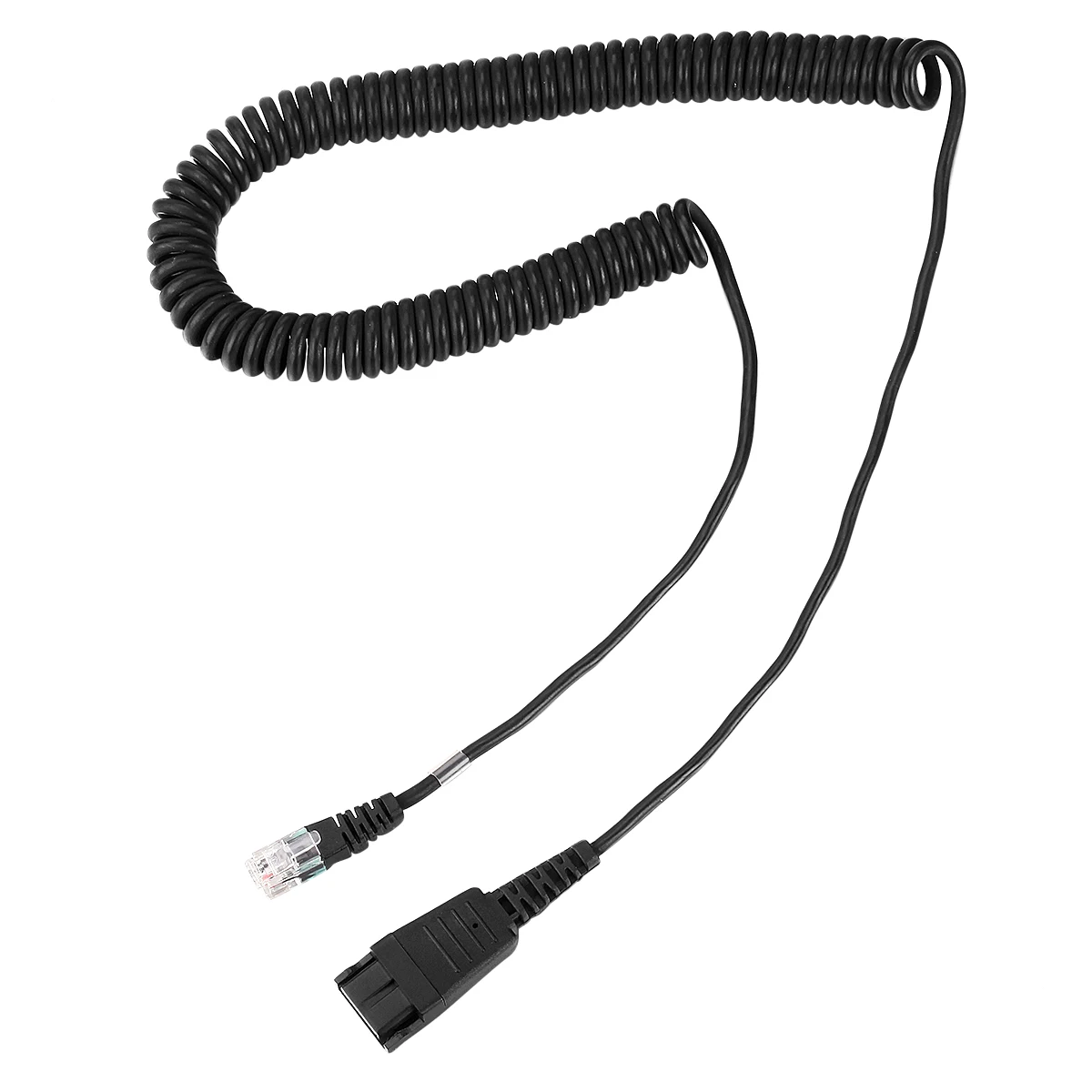 

Quick Disconnect Plug QD to R9 Bottom Headset Cable for GN Netcom, Black