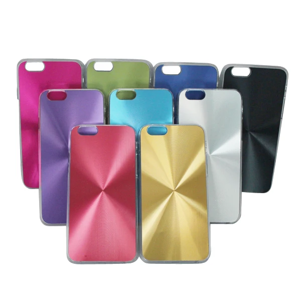 

Available Fashion Aluminum Hard phone Case For IPhone 6 plus, Multi, pink, purple, red, transparent, white, yellow