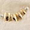 Fashionable New Arrived Metal False Nails Golden Metallic Fingernails Plastic Nail Art