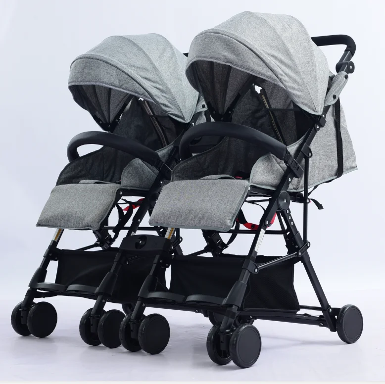 

Folding twin baby trolley twins baby stroller model 806F1, Blue, purple, red, gray