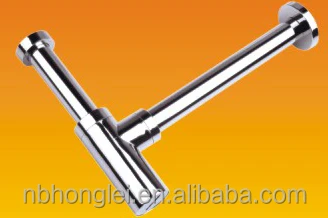 
Plastic Chrome Plated Bottle Trap For Wash Basin/Bidet TD D84 