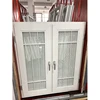 Customized pvc round window / round opening arched window