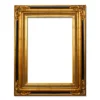 Antique Home Decoration Items Gold Wooden Oil Painting Frame with Ornate Corner