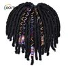 Japanese fiber new design crochet dreadlocks with line synthetic dread lock hair extensions weave for sale