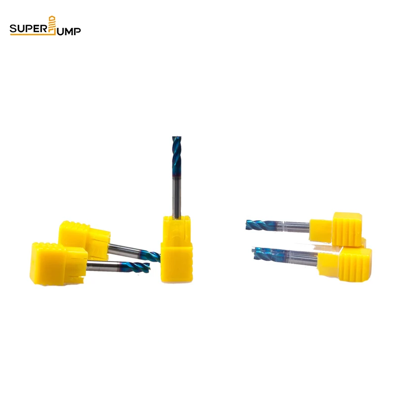 
4 Flute square flat milling cutter 65 HRC Lathe Machine Tool accessories tungsten carbide cutting tools 