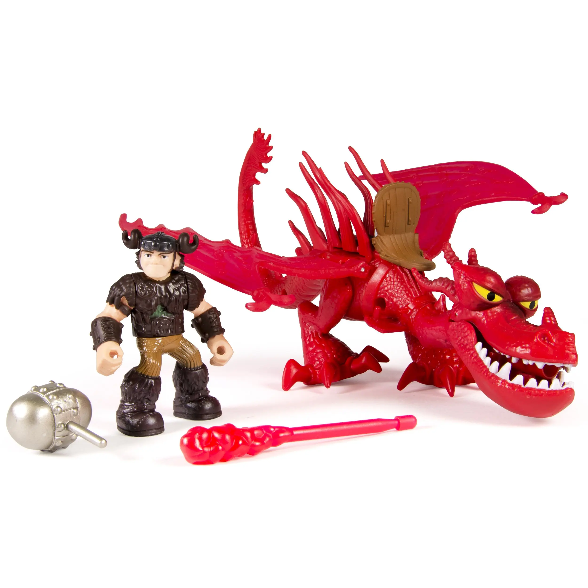 Buy Dreamworks Dragons Dragon Riders Hiccup And Toothless Figures In
