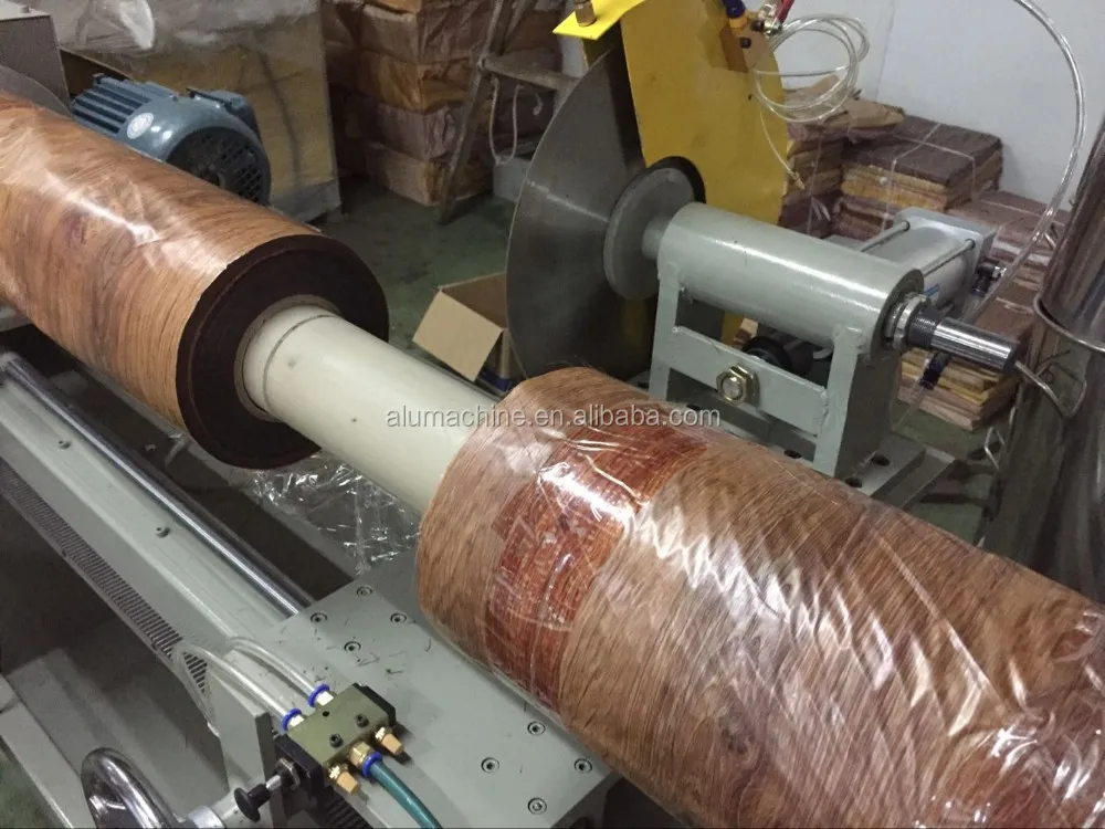 Wood Grain Transfer Paper Heat Transfer Film Roll Cutting Machine Buy