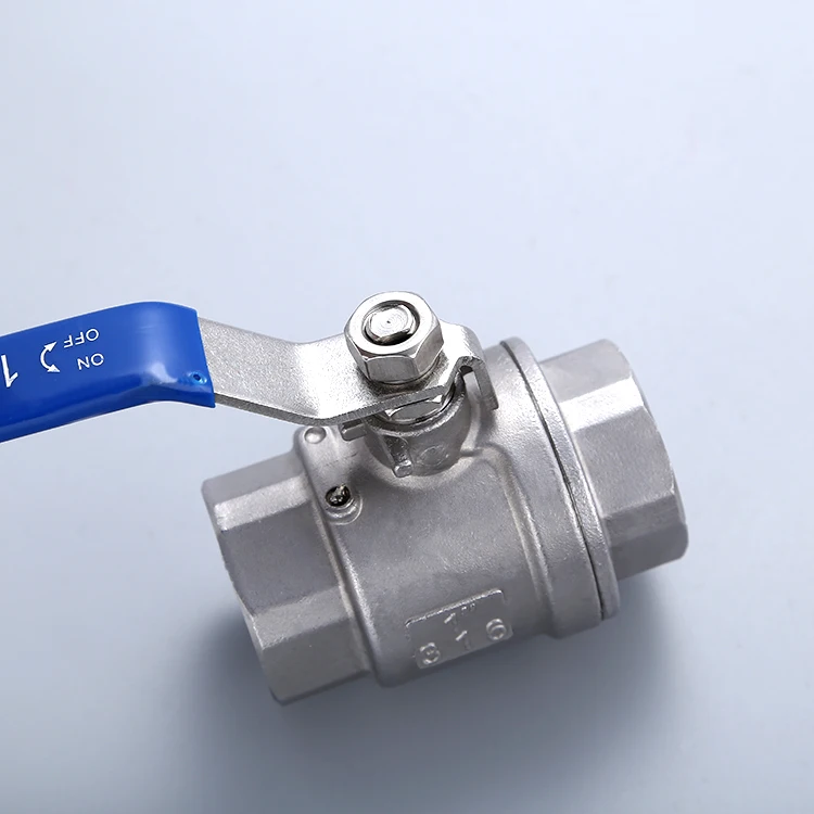 High quality China Made Stainless Steel Ball Valve 2 pcs clamp stainless steel ball valve