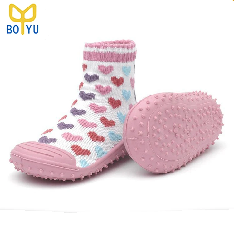 By 3587 Knitted Baby Sock Shoe Rubber Sole Socks Buy Rubber Sole