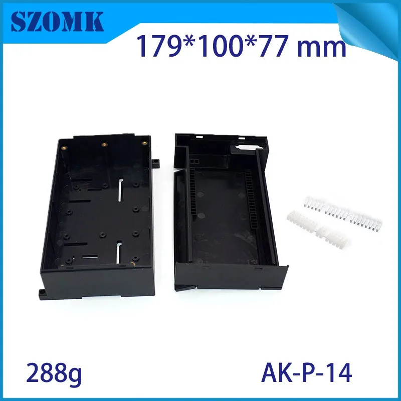 AK-P-14 din rail enclosures with connectors and terminal block the control housing enclosur din (4).jpg