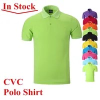 

CVC Polo Shirt Mens Polo Low MOQ in Stock