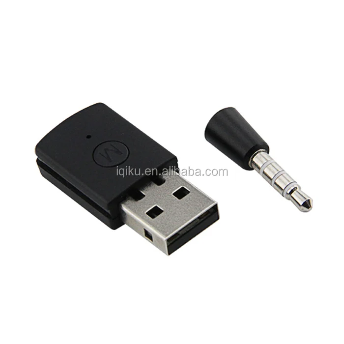 

Wholesale Price Headphone Receiver USB Headset Adapter For PS4 Controller, Black
