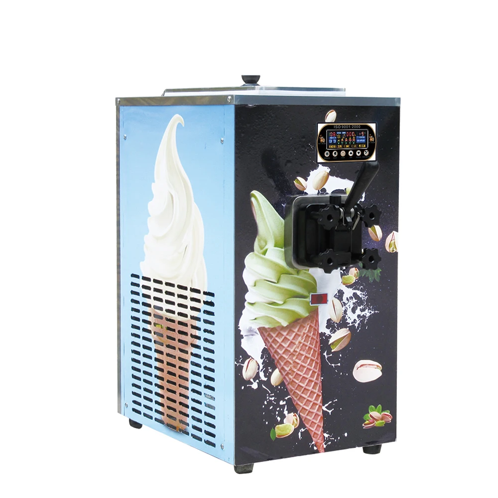 Automatic Mcdonald's Soft Ice Cream Machine With Wheels Buy 3 Flavor