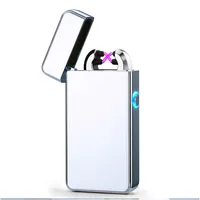 

China wholesale Flameless USB rechargeable double arc lighter/electric lighter