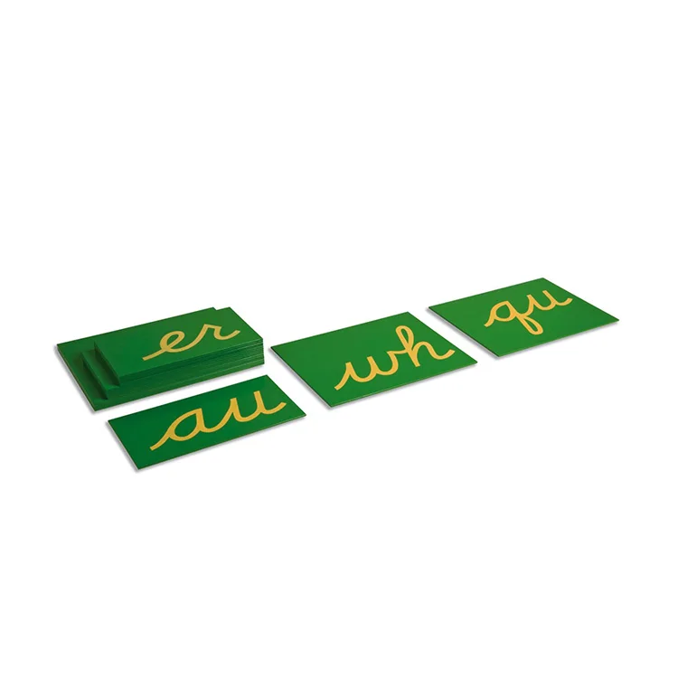 Montessori Baby Speelgoed Kids Alfabet Letters Dubbele Schuurpapier 