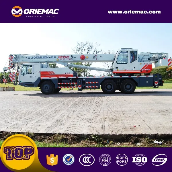 25 ton Truck Crane Zoomlion Mobile Hydraulic Mini Truck Crane QY25D531R