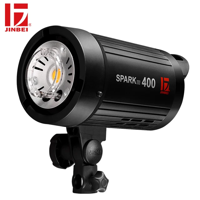 

JINBEI SPARKIII-400 400Ws/GN66 Portable Photographic Flash Built in 2.4G Wireless System/Portrait photography Light for sale