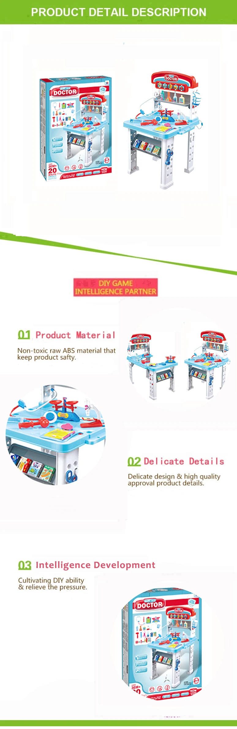 classic doctor play set