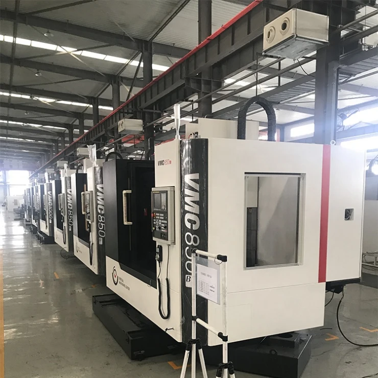 Vmc 850 Cnc Vertical Machining Center 4 Axis Cnc Milling Machine 5axis