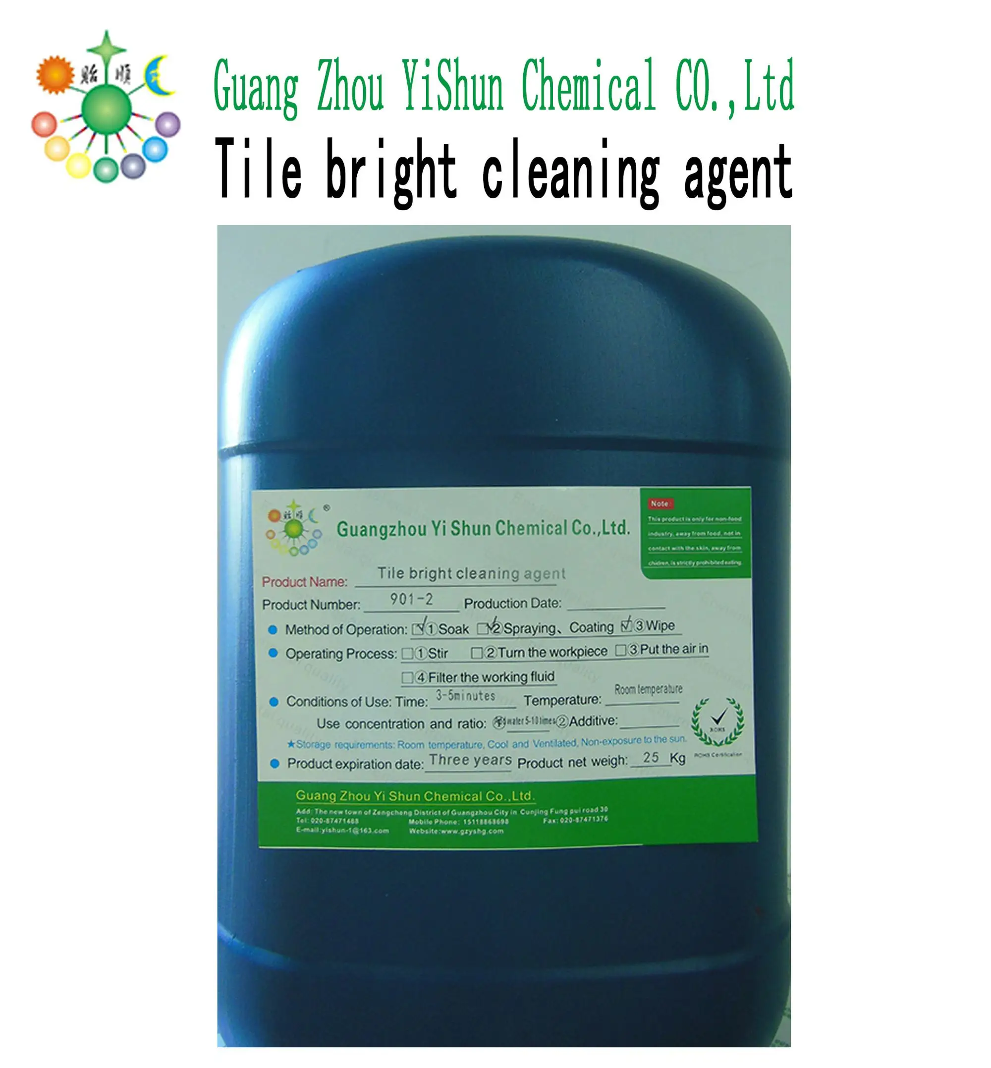 Tile Bright Cleaning Agent Tiles Cleaner Liquid Tile Degreasing Agent