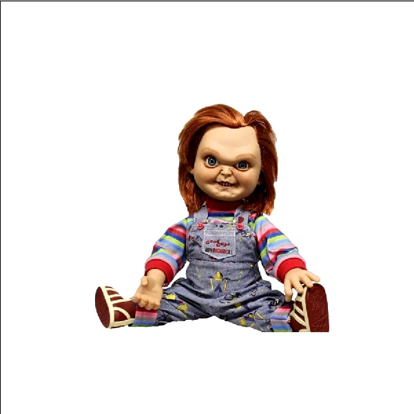 plastic 15 inch chucky doll