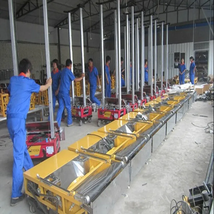 Automatic Wall Cement Plastering Machine for sale
