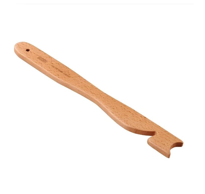 

Oven Rack Push Pull for Baking Wooden Stick, Cooking and Grilling by MSART; Beech Wood, Humanization Design Concept, 12", Natural