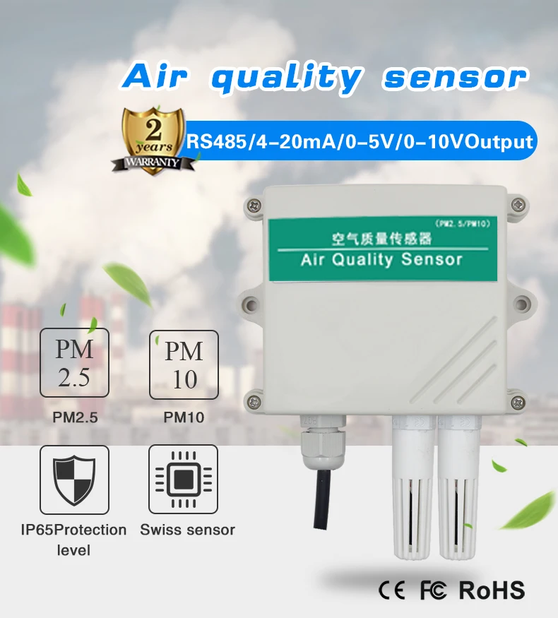 Air Quality Sensor Module Pm2.5 Pm10 Sensor Air Pollution Detector ...