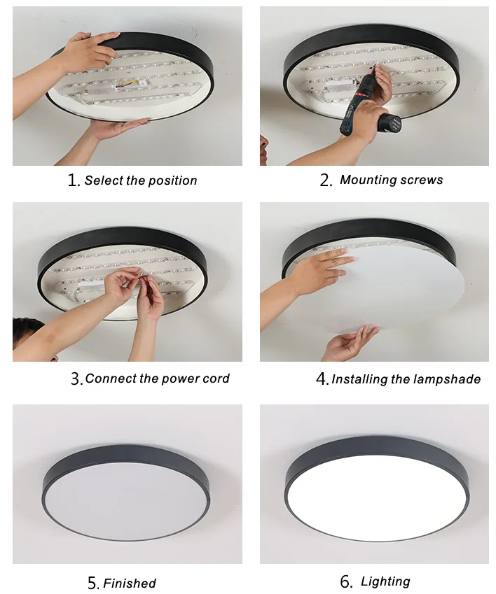 Modern Home Decoration House Led Ceiling Round Light - Buy Led Ceiling ...