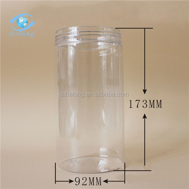 Ibelong Whole 32oz 1 Kg 1000 Ml Larget Clear Pet Plastic Cookie Ibelong Whole 32oz 1 Kg 1000 Ml Larget Clear Pet Plastic Cookie Food Packaging Container Jar