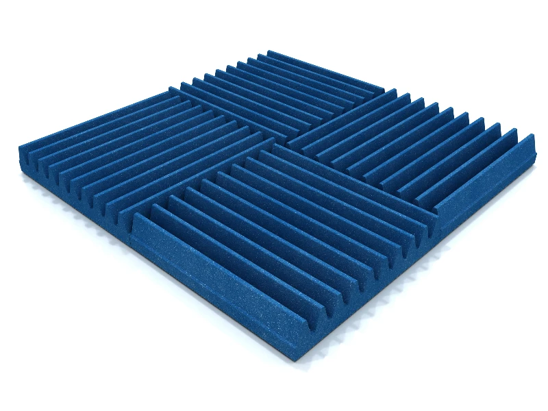 
Hot Sales-High Density Wedge Type/Shaped Sound Proofing Acoustic Foam/Sponge 