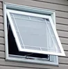 Good quality aluminum awning window/top hung window for bathroom