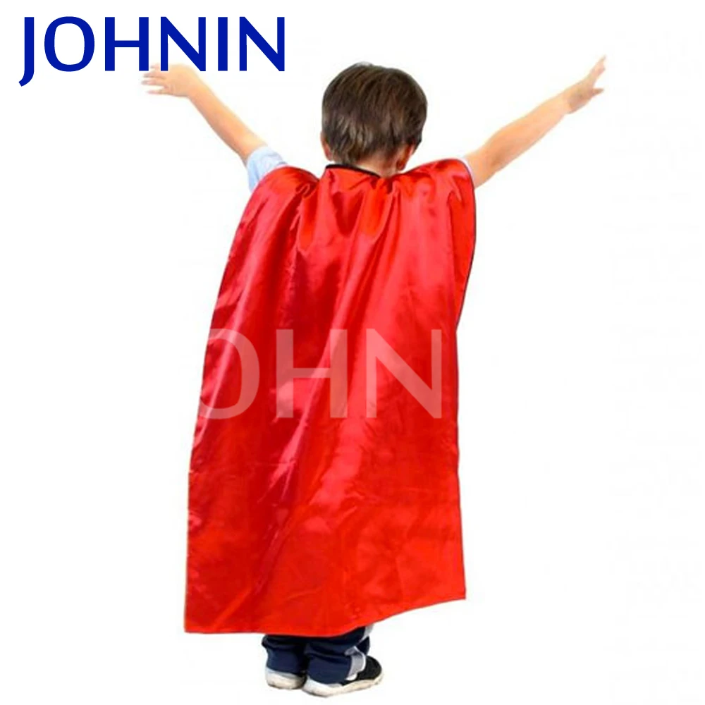 Satin Polyester Material Superhero Children Hook And Loop Capes Buy
