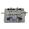53*44 electric tool motor core automatic interlocked two-row progressive die