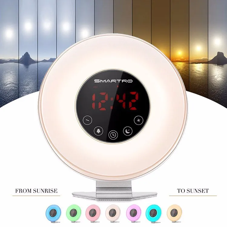 Retro Radio Controlled Twin Bell Wifi Ip Onn Fm Wave Alarm Clock With ...