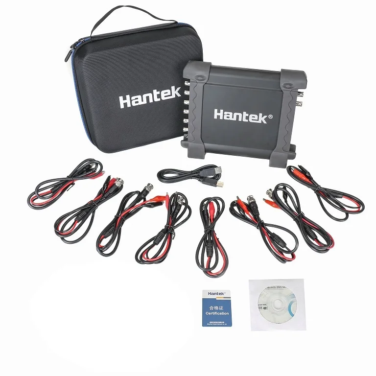 

Hantek 1008 1008B USB Oscilloscopes Digital Programmable Generator Vehicle Testing 8 Channels Handheld Automotive Oscilloscope