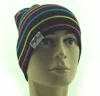 wholesale custom beanie/OEM own embroidery logo 100% acrylic pom pom Knitted Fashion OEM Beanie Hat Custom Winter Hat