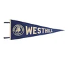 Russia high quality hot selling Custom felt triangle pennant flags