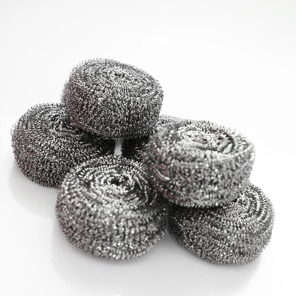 

Kitchen cleaning Stainless steel scourer, Sliver