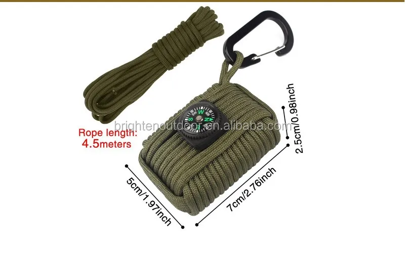 Paracord Survival Kit For Outdoor Camping Buy Survival Kit,Paracord