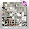 Mirror Effect Silver Sequin Panel For Christmas Decorations Outdoor