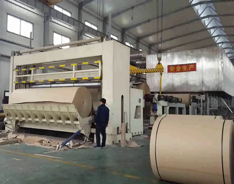 Automatic Wood Pulp Waste Paper Pulp Forming Corrugated Kraft Paper