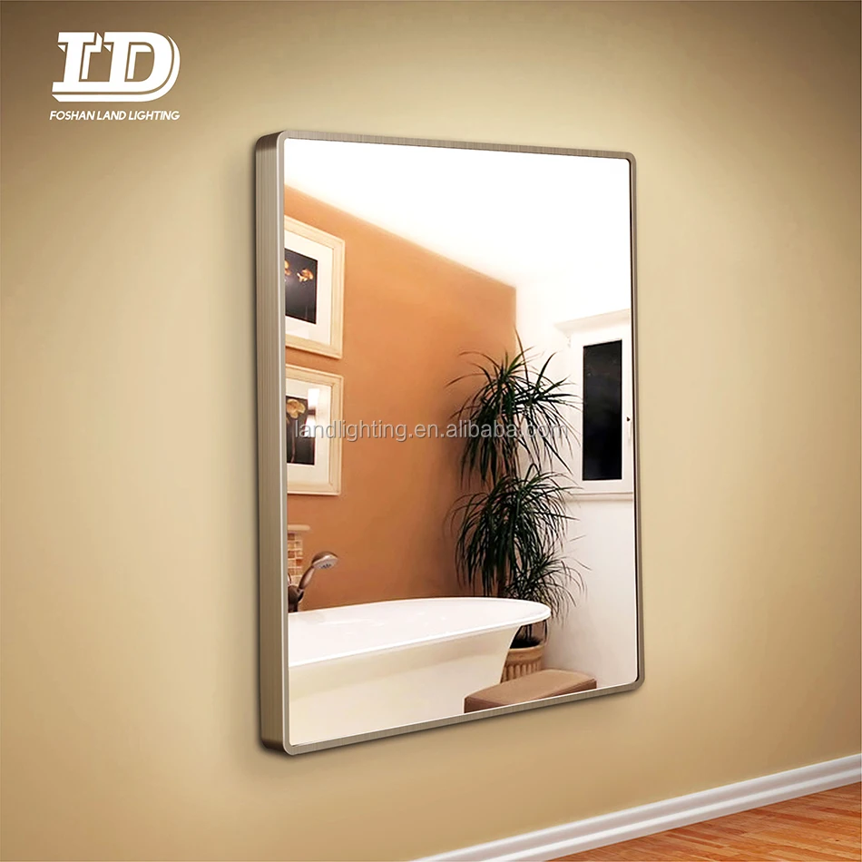 Artistry Hardware Custom Bathroom Wall Mirror With Metal Frame With ...