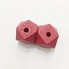 Customized jewelry making Mix Color Handmade Wooden octagonal Beads