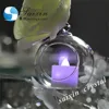 Beautiful glass ball hanging tealight candle holder ZT-202