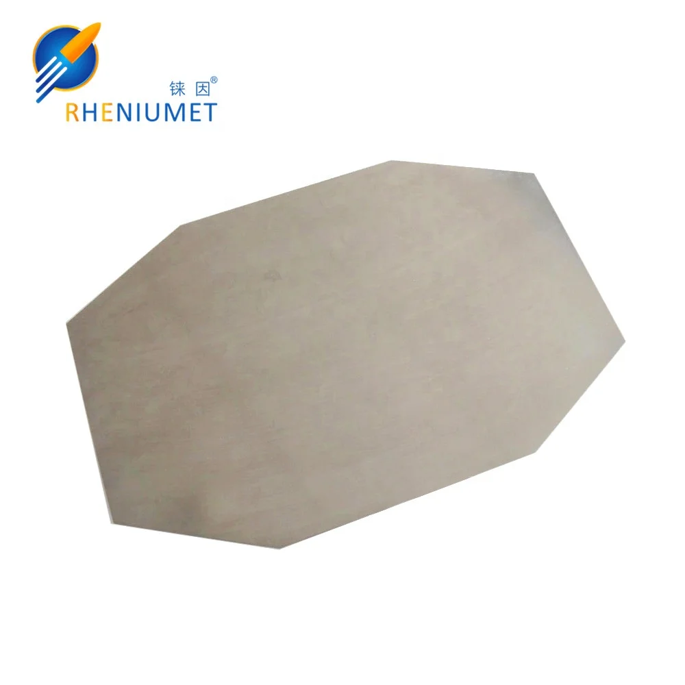 
Best price per kg High quality factory Rhenium plate/sheet/target for sale 