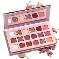 

Wholesale Dropshipping NUDE Perfect Matte 18 Colors Pearl Eyeshadow Palette Desert Rose Diary Beauty Makeup Wholesales