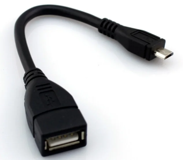 

Micro USB OTG Cable With Pure Copper For Samsung For Huawei For HTC For Tablet, Black