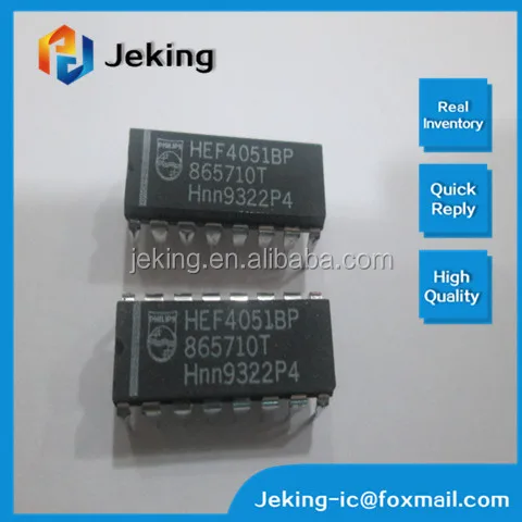 Hef4051bp 8 CANALI mux confezione da 4 demux 4051 Logic IC